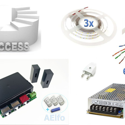 Kit 2 iluminat scara